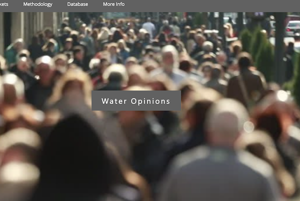 Water Opinions web